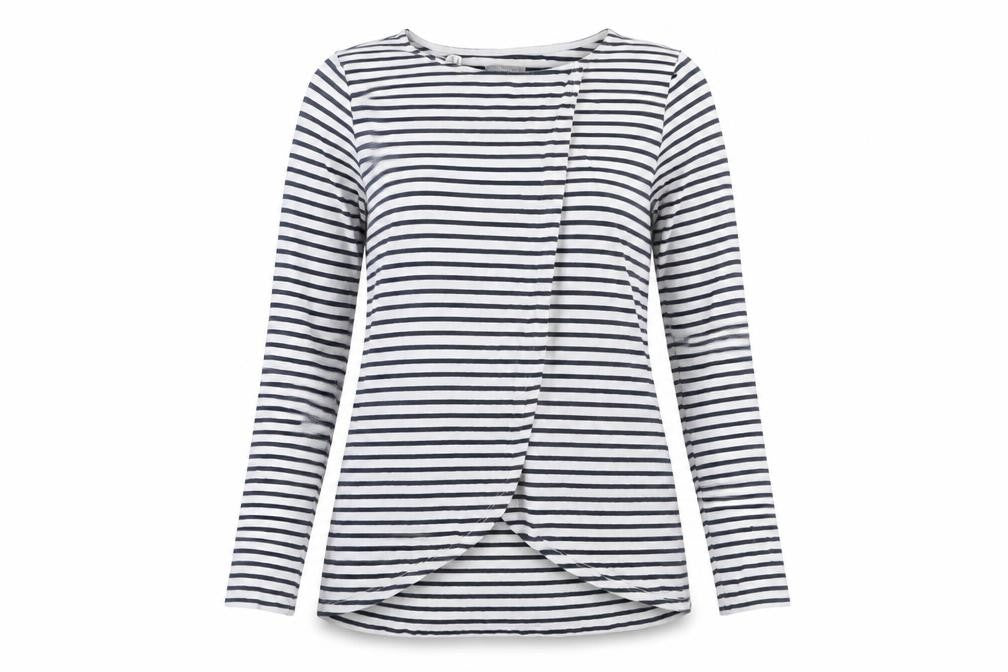 Vertbaudet Women's Striped T-Shirt, Size 6