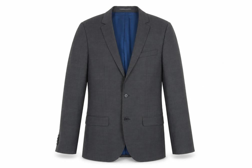 River Island Men’s Grey Blazer 38S Formal Short