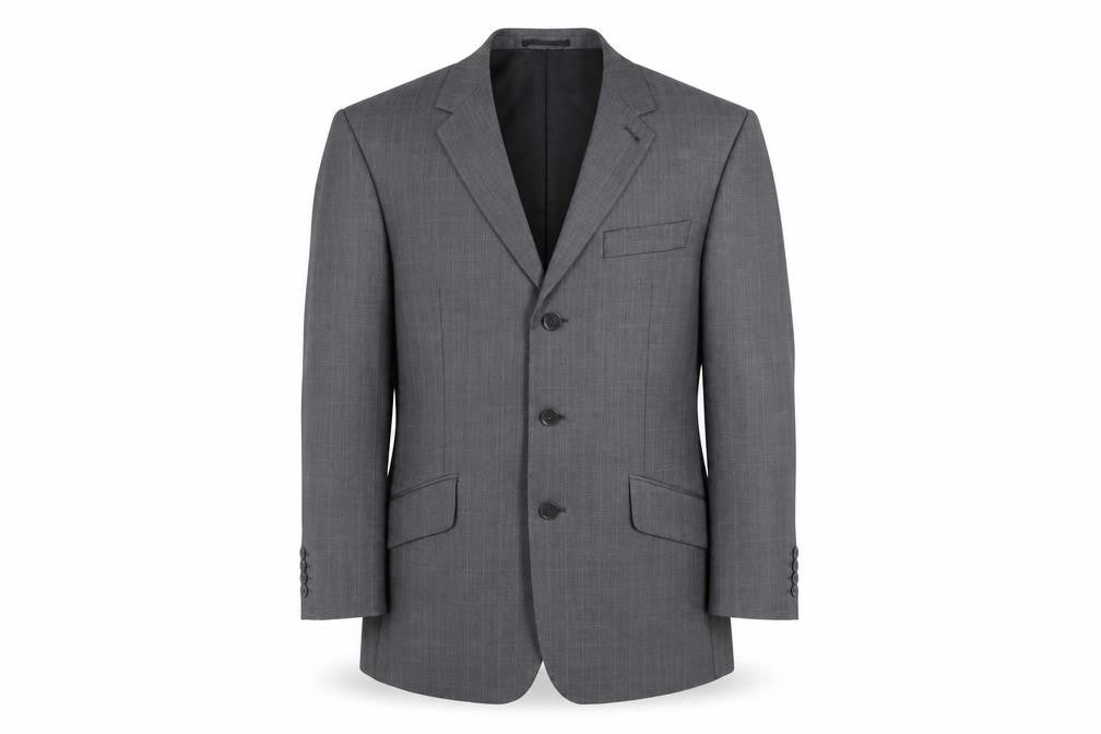 Next Men's Grey Check Suit Jacket 40S