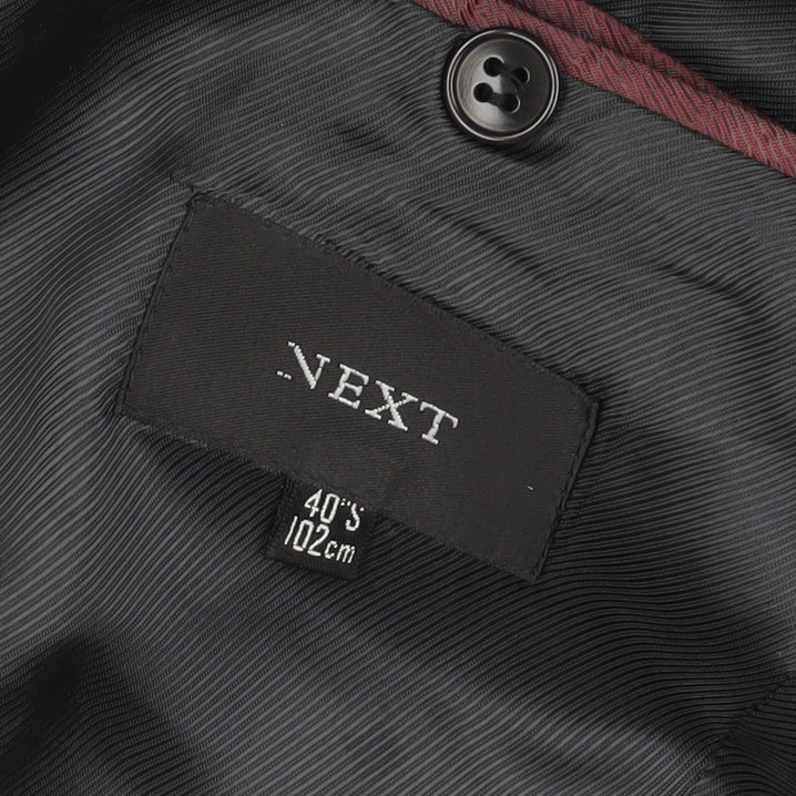 Next Men's Grey Wool Blazer 40S