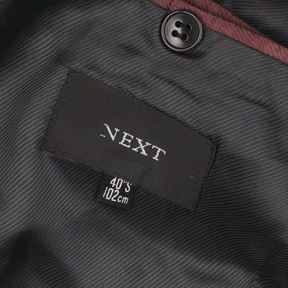Next Men's Grey Wool Blazer 40S