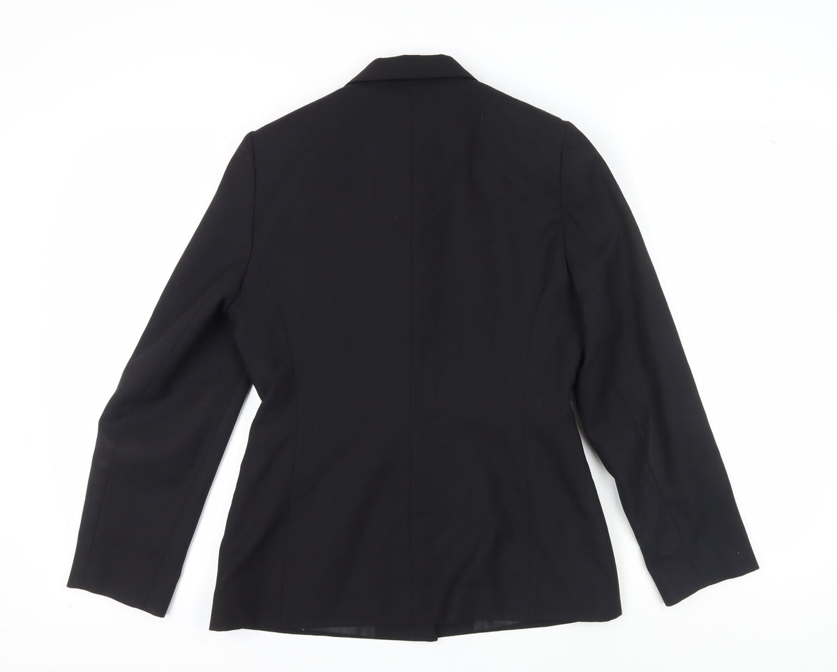 Next Women’s Black Suit Jacket, Size 10, Wool, Business