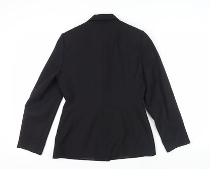 Next Women’s Black Suit Jacket, Size 10, Wool, Business