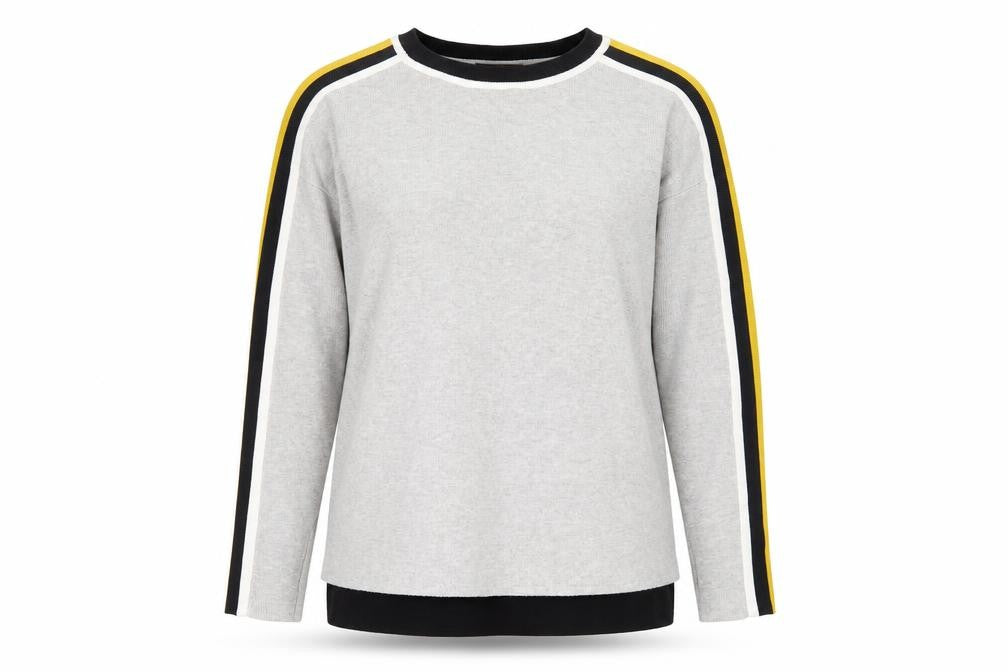 Wallis Women's Grey Black Pullover Jumper S