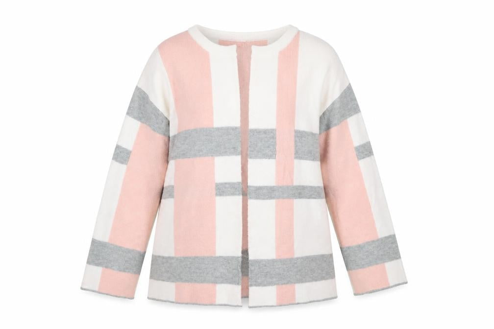 Principles Women's Multicoloured Stripe Cardigan Size 14
