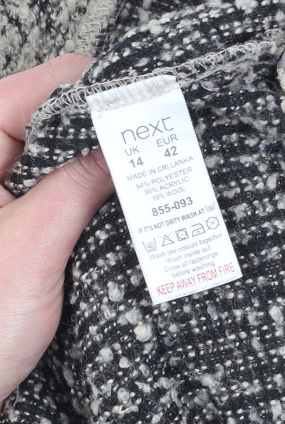 Next Women's Grey Pullover Jumper, Size 14