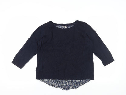 Pepperberry Women's Blue Pullover Jumper Size 12