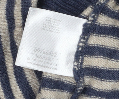 Per Una Women's Multicoloured Stripe Jumper Size 12