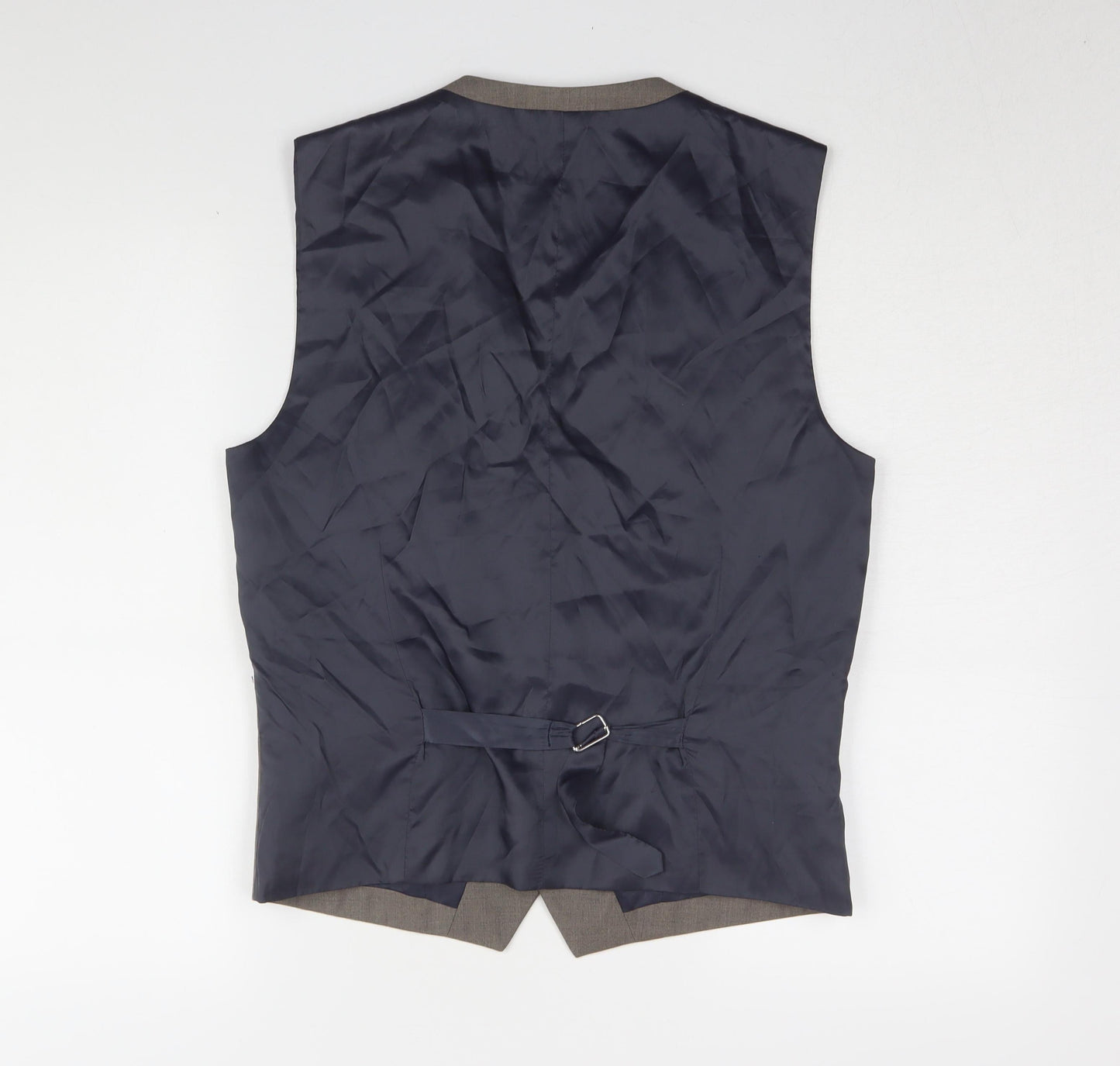 Next Men's Grey Suit Waistcoat 38R Formal Business