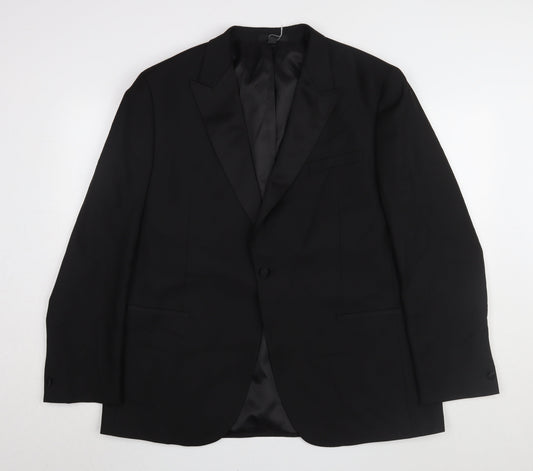 Marks and Spencer Men's Black 44R Blazer