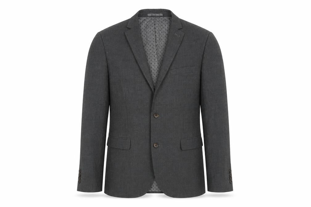 Next Men's Grey Regular Fit Blazer 42R