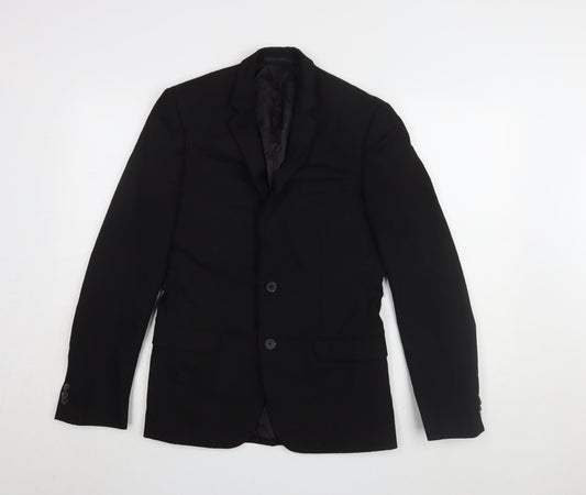 New Look Men's Black Blazer, Size 36R, Formal