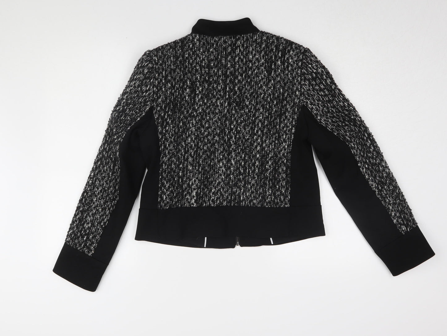 Marks and Spencer Women's Black Bomber Jacket Size 10