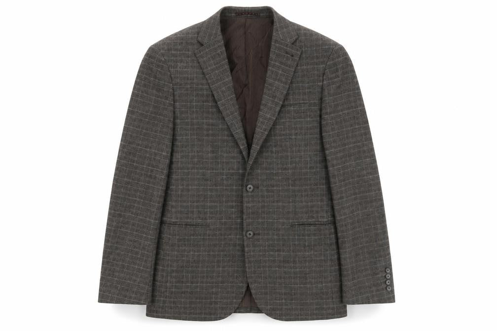 Next Men's Brown Check Blazer - Size 38R - Formal