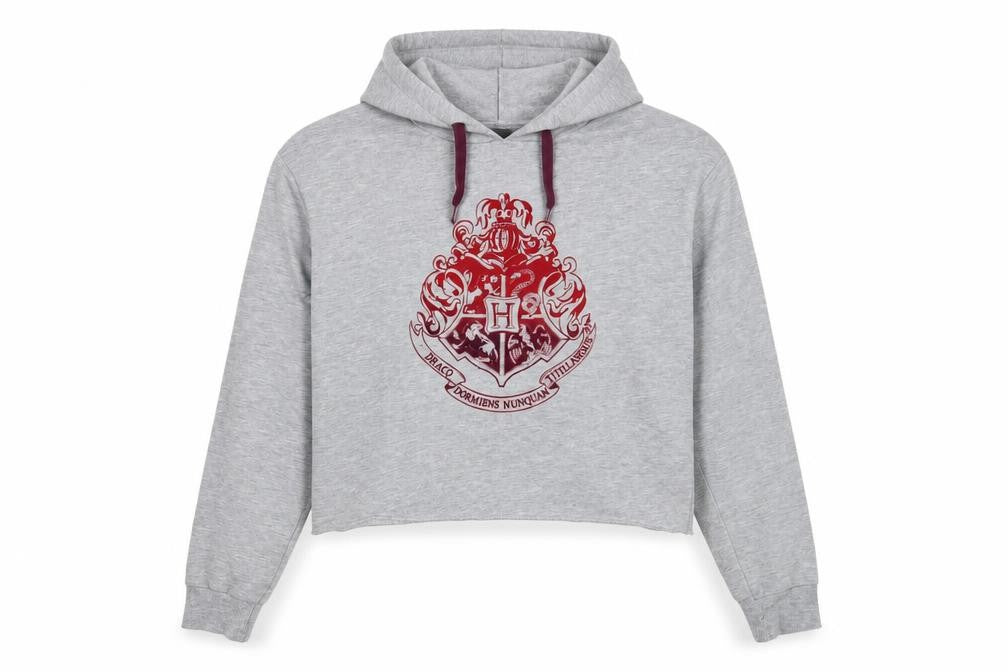 Harry Potter Women's Grey Pullover Hoodie UK 8
