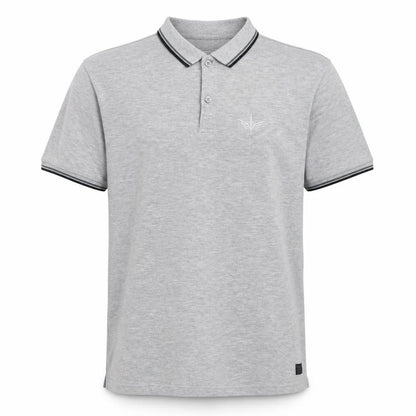 Firetrap Men's Grey XL Polo, Short Sleeve