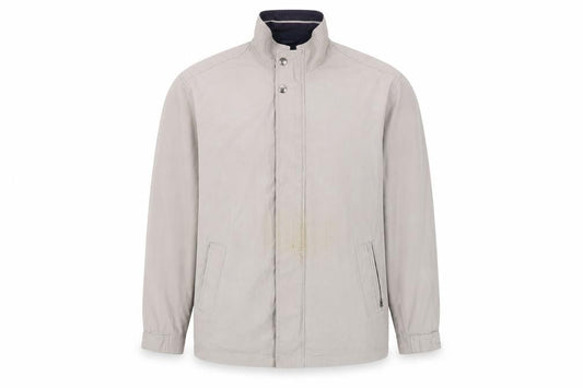Wellington Men's Beige Mid-Length Jacket Size L