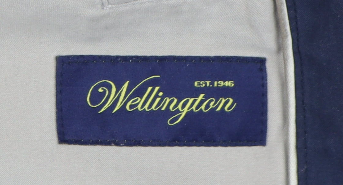 Wellington Men's Beige Mid-Length Jacket Size L