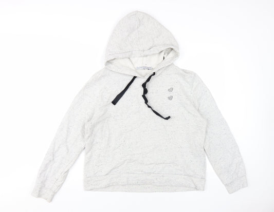 Oasis Women's Grey Pullover Hoodie Size L