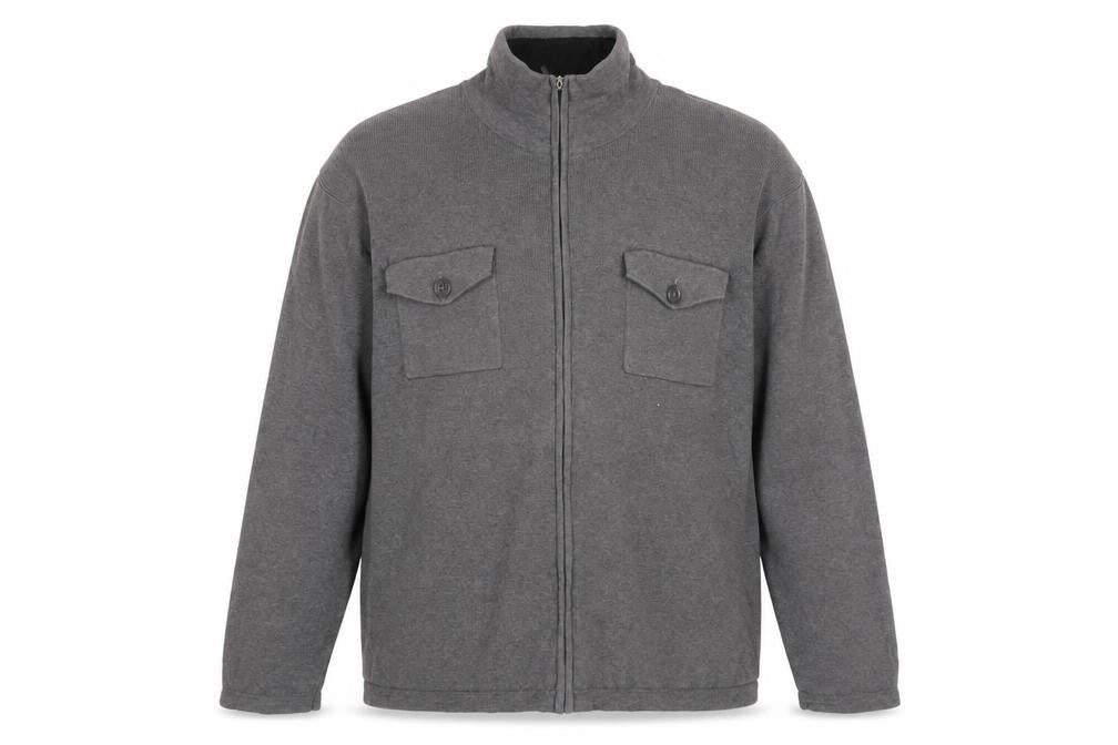 Marks & Spencer Men's Grey XL Stand-Up Collar Jacket
