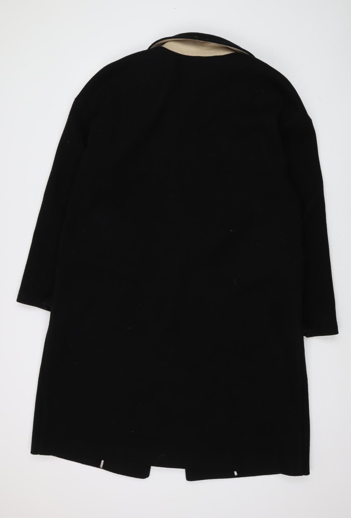Topshop Women's Black Formal Overcoat Size 14