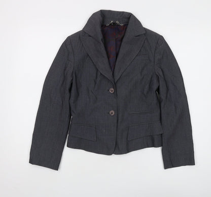 Fullcircle Grey Women's Suit Jacket - Size 10