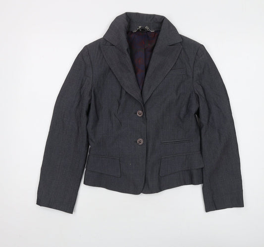 Fullcircle Grey Women's Suit Jacket - Size 10