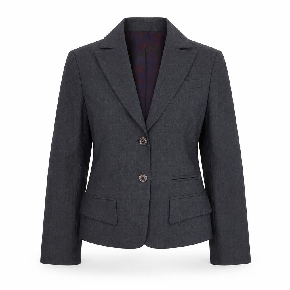 Fullcircle Grey Women's Suit Jacket - Size 10