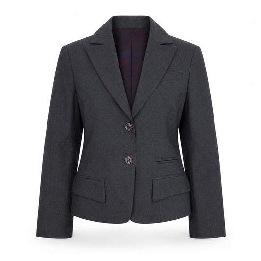 Fullcircle Grey Women's Suit Jacket - Size 10