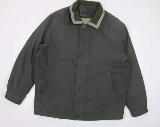 Brook Taverner Men's Green Jacket L Casual