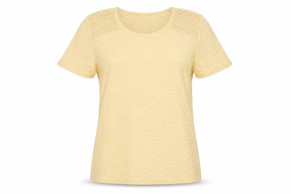 Isle Collection Women's Beige L T-Shirt
