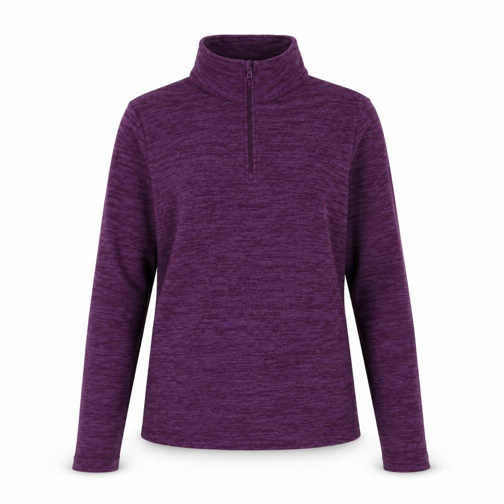 Mountain Warehouse Women's Purple Zip Sweatshirt Size 8