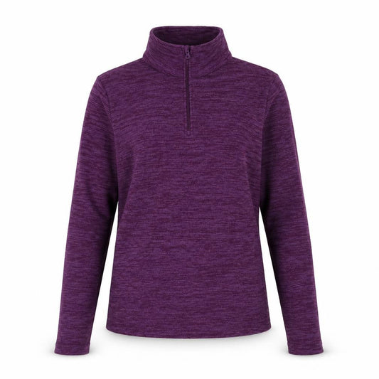 Mountain Warehouse Women's Purple Zip Sweatshirt Size 8