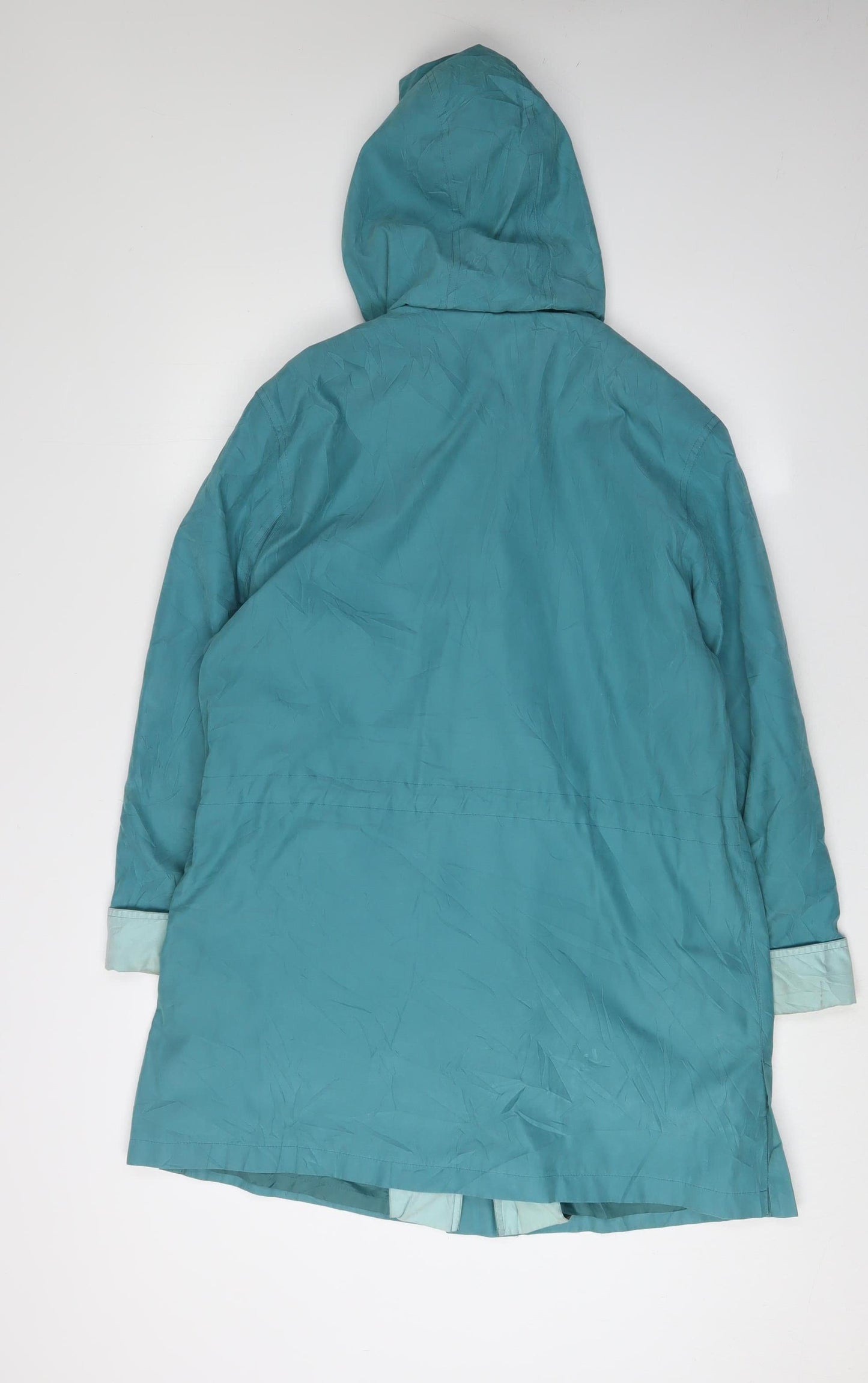Holmewood Women's Blue Parka Jacket, Size 10, Hooded