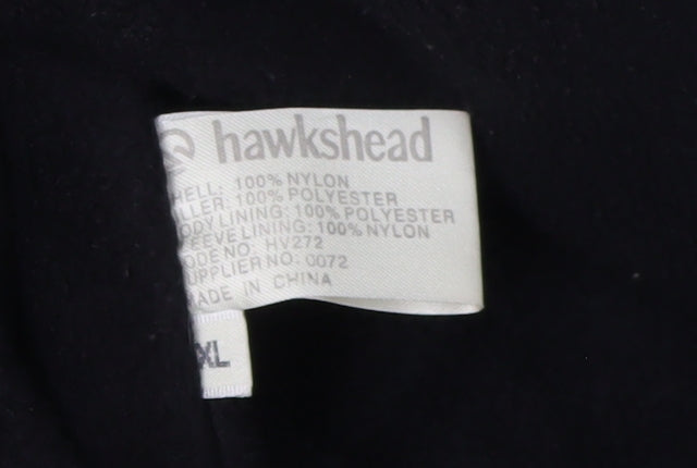 Hawkshead Men's Green Mid-Length Nylon Jacket 2XL