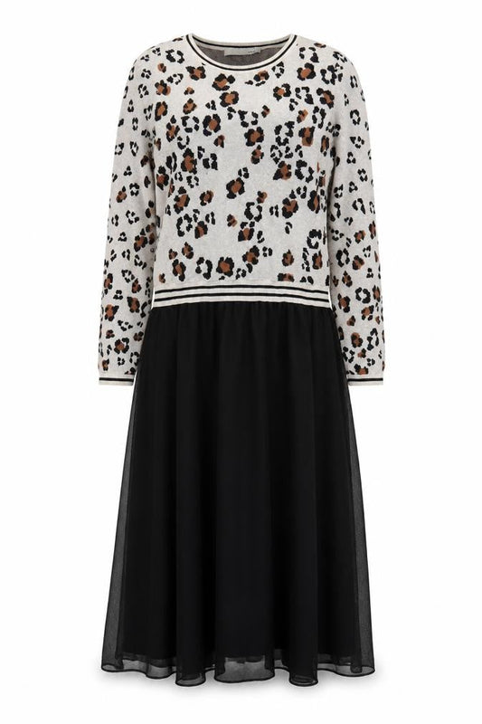 Oui Women's Multicoloured Jumper Dress Size 10