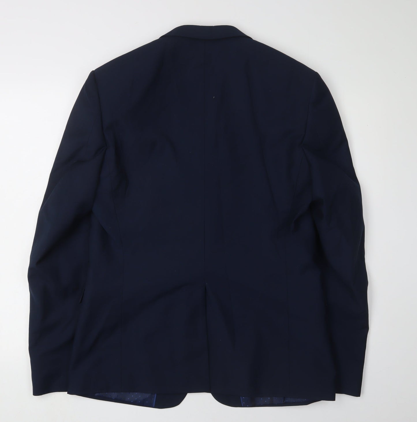 Studio.w Men's Blue Suit Jacket, Size 42R, Regular Fit