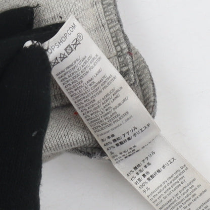 Topshop Women's Grey Long Overcoat, Size 4, Button