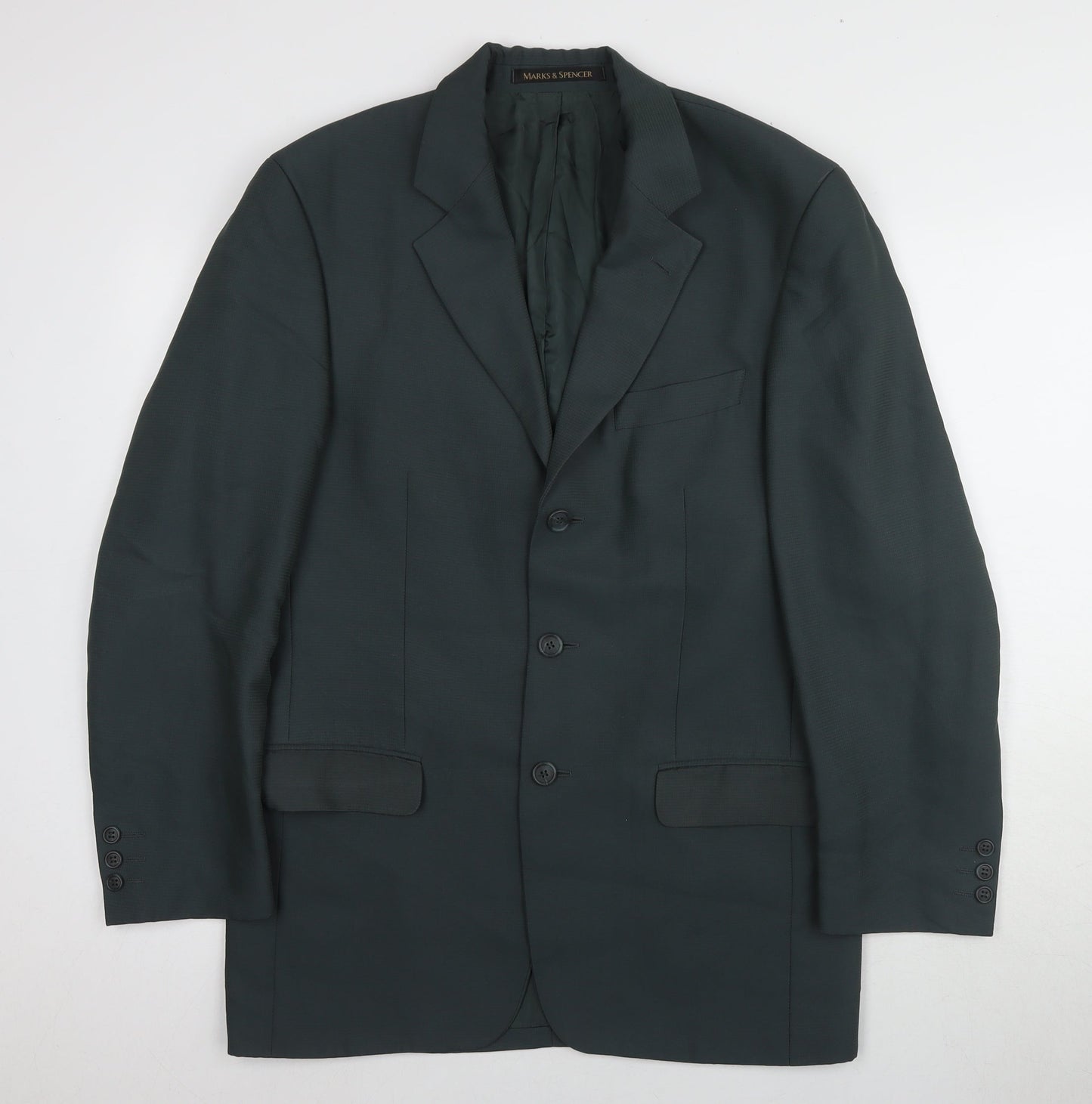 Marks and Spencer Men's Teal Blazer Size 38R