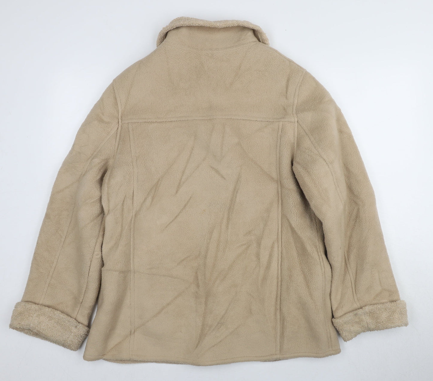 EWM Pure Classics Women's Beige Coat Size 12