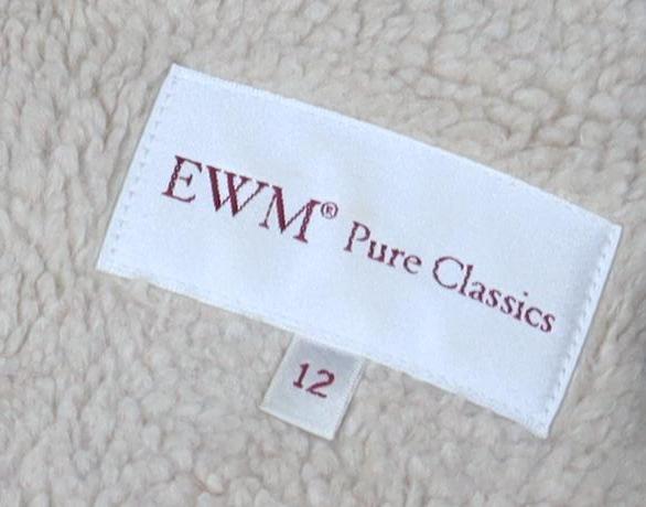 EWM Pure Classics Women's Beige Coat Size 12