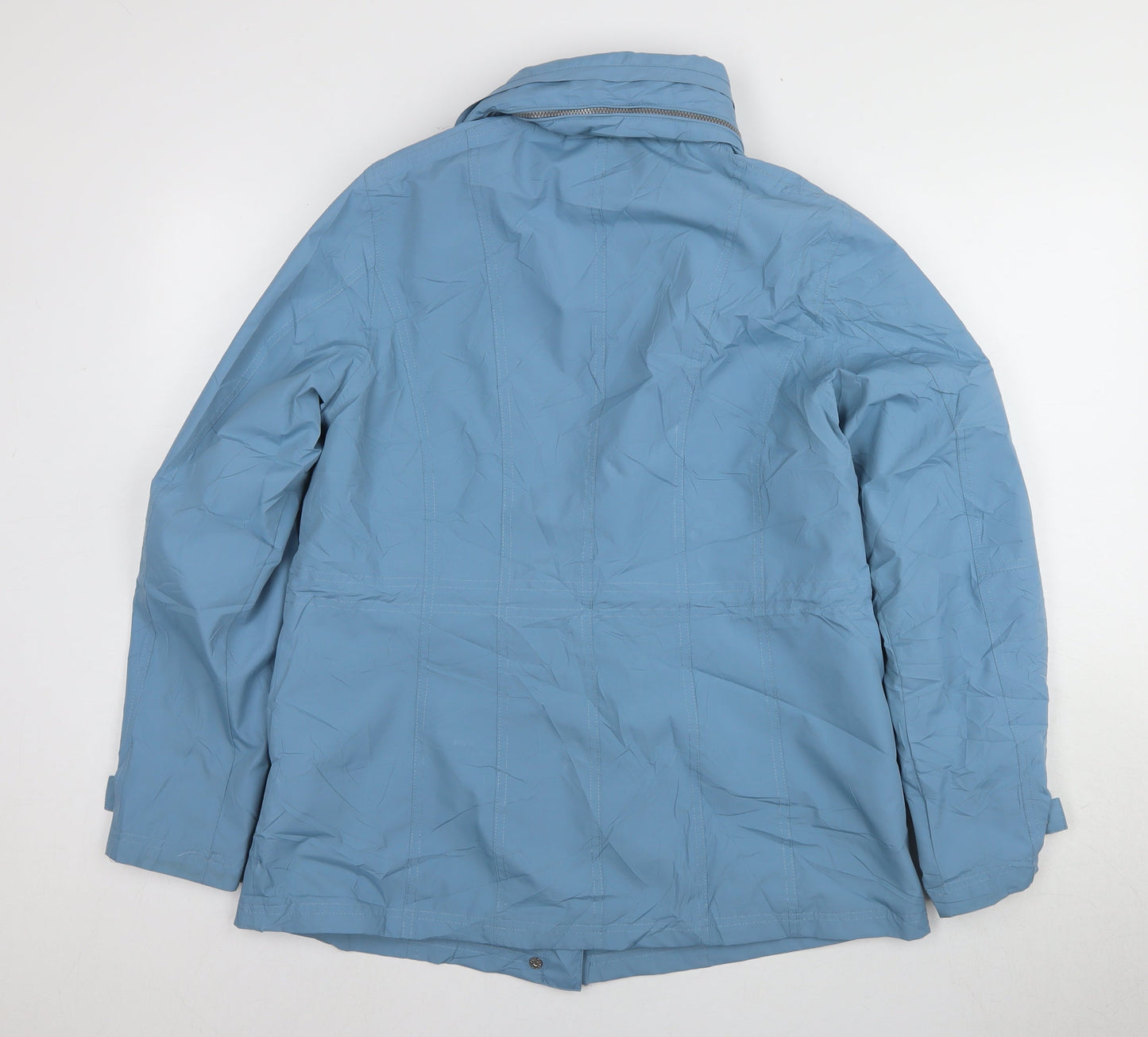 Normann Women's Blue Windbreaker Jacket Size 12