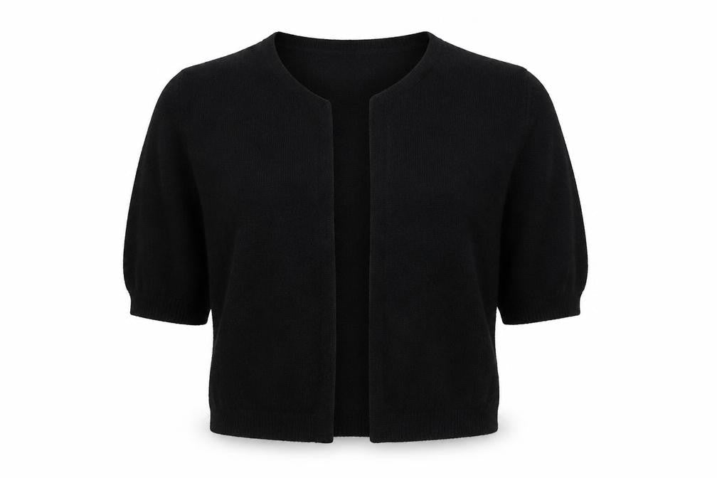 Next Women's Black Round Neck Cardigan Size 12