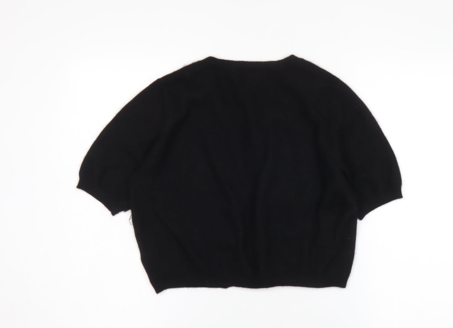 Next Women's Black Round Neck Cardigan Size 12