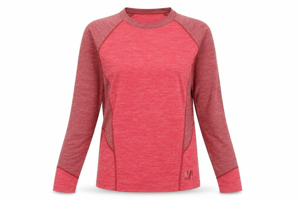 Sprayway Women's Red Long Sleeve Active T-Shirt Size 10