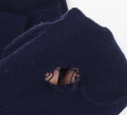 SoulCal Men's Blue Christmas Jumper, XL Pullover