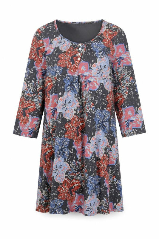 Mandoray Women's Multicoloured A-Line Dress, Size 14