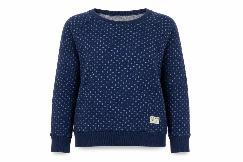 Jack Wills Women's Blue Pullover Sweatshirt Size 8