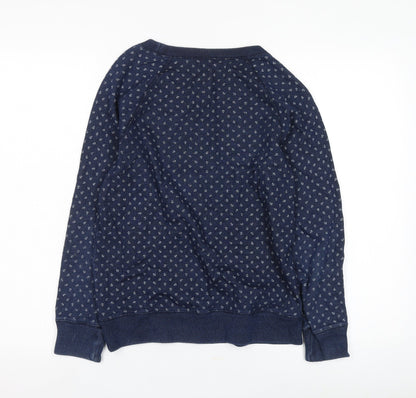 Jack Wills Women's Blue Pullover Sweatshirt Size 8