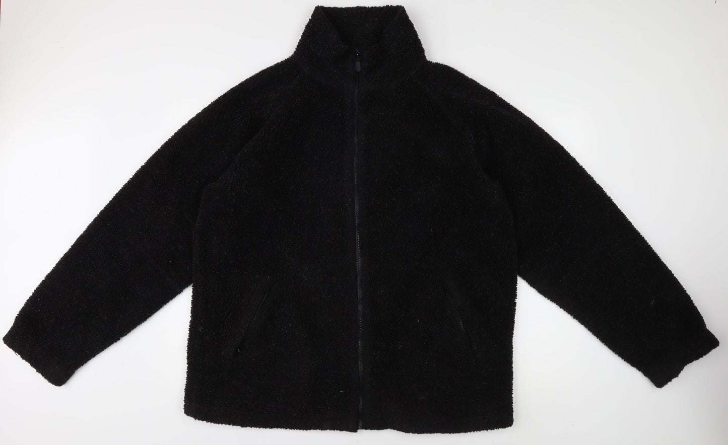 Maximum Performance Men's Black Basic Jacket, XL, Full Zip
